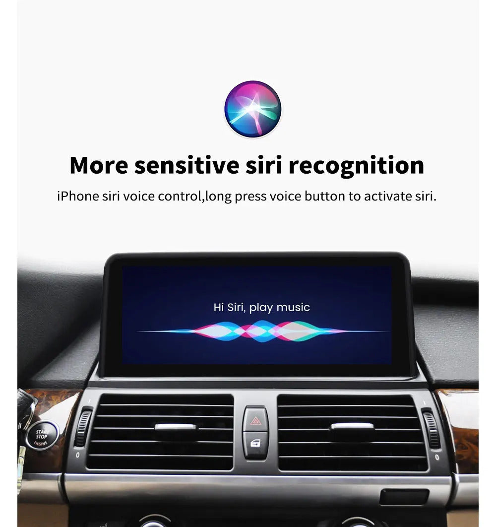 Krando 10.25 Inch Car Radio Android Auto NBT For BMW X5 E70/X6 E71 2007-2014 Multimedia Player GPS Navigation CarPlay HD Touch