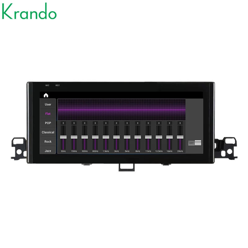 Krando 10.25 Inch Auto NBT System For AUDI A4/A4L/A5 2017-2020 Multimedia Player GPS Navigation CarPlay HD Touch Screen Head