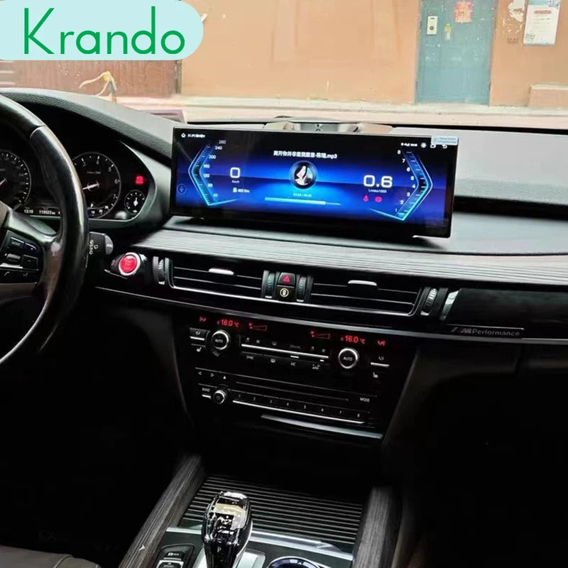 Krando 14.9'' Car Multimedia 4G autoradio Carplay Car Radio for BMW X5 X6 E70 E71 2007 - 2009 Navigation GPS Stereo Screen LHD