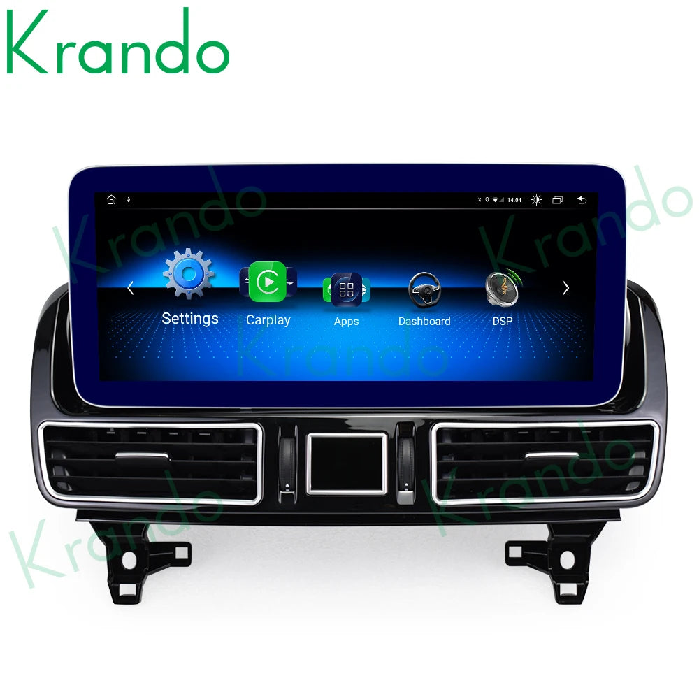 Krando 12.3'' Android car radio gps For Mercedes Benz ML GL 2012 - 2018 NTG 4.5 GLS GLE 2016-2018 NTG 5.0 autoradio navigation stereo multimedia system carplay android auto