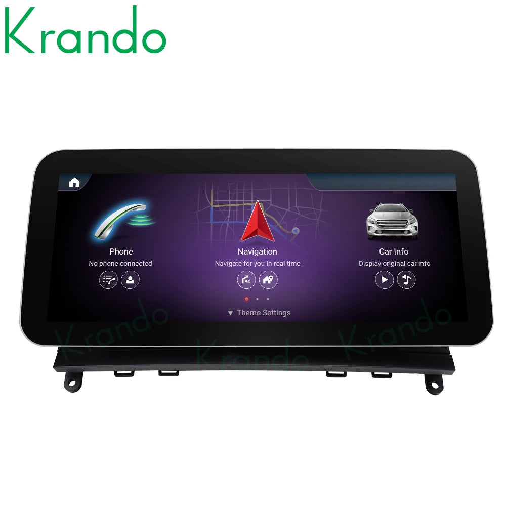 Krando Android 10.25'' autoradio For Mercedes BENZ C W204 C180 C200 C220 2008-2014 car radio gps stereo navigation multimedia head unit system carplay android auto sim card