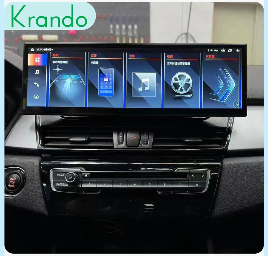 Krando 14.9 Inch Android Auto NBT System For BMW 2 Series F45 MPV 2013-2016 Stereo Multimedia Player GPS Navigation carplay