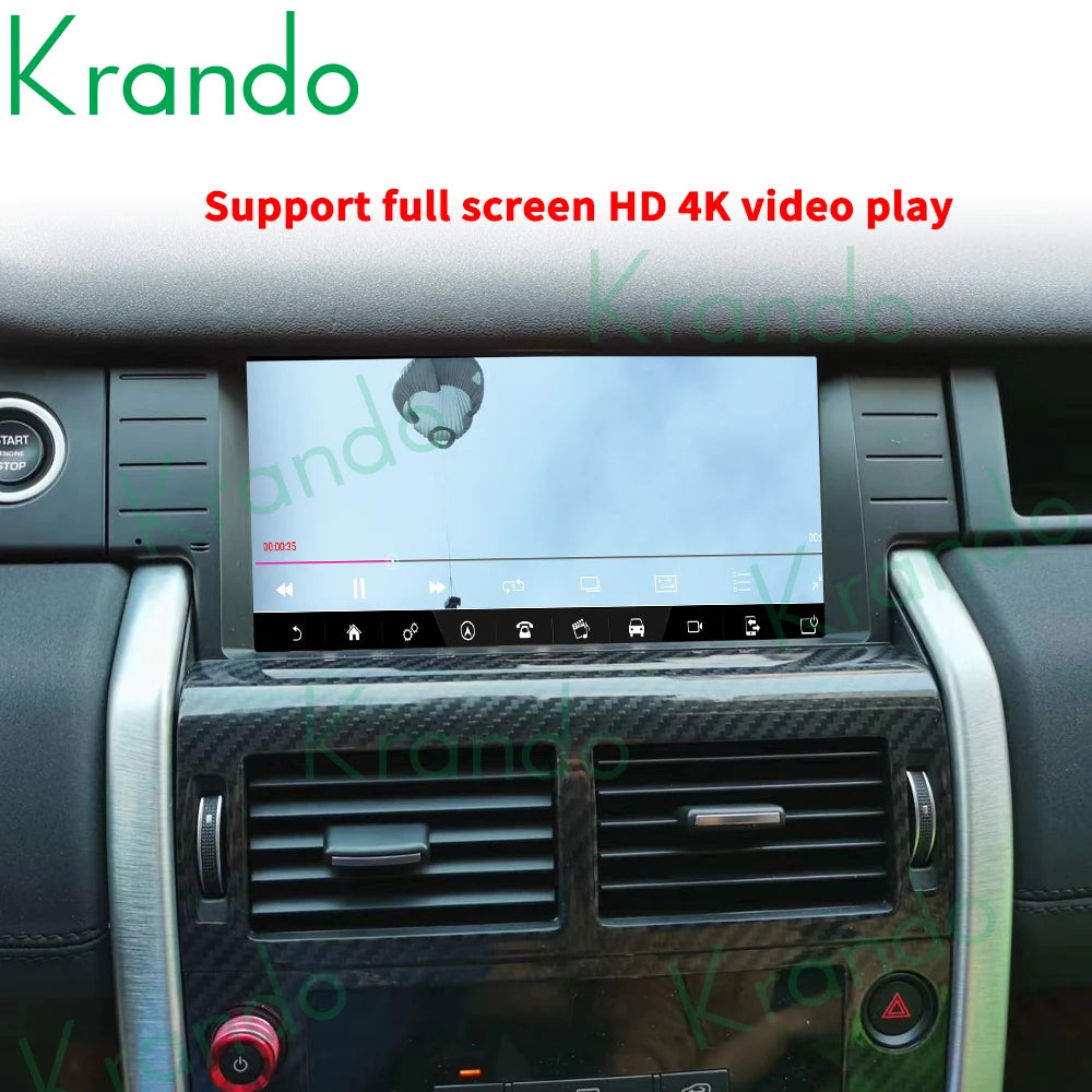 Krando 11.5" Android Car Stereo Autoradio For Land Rover Discovery Sport 2012 - 2019 navigation radio head unit Multimedia Player Wireless Carplay Navi GPS