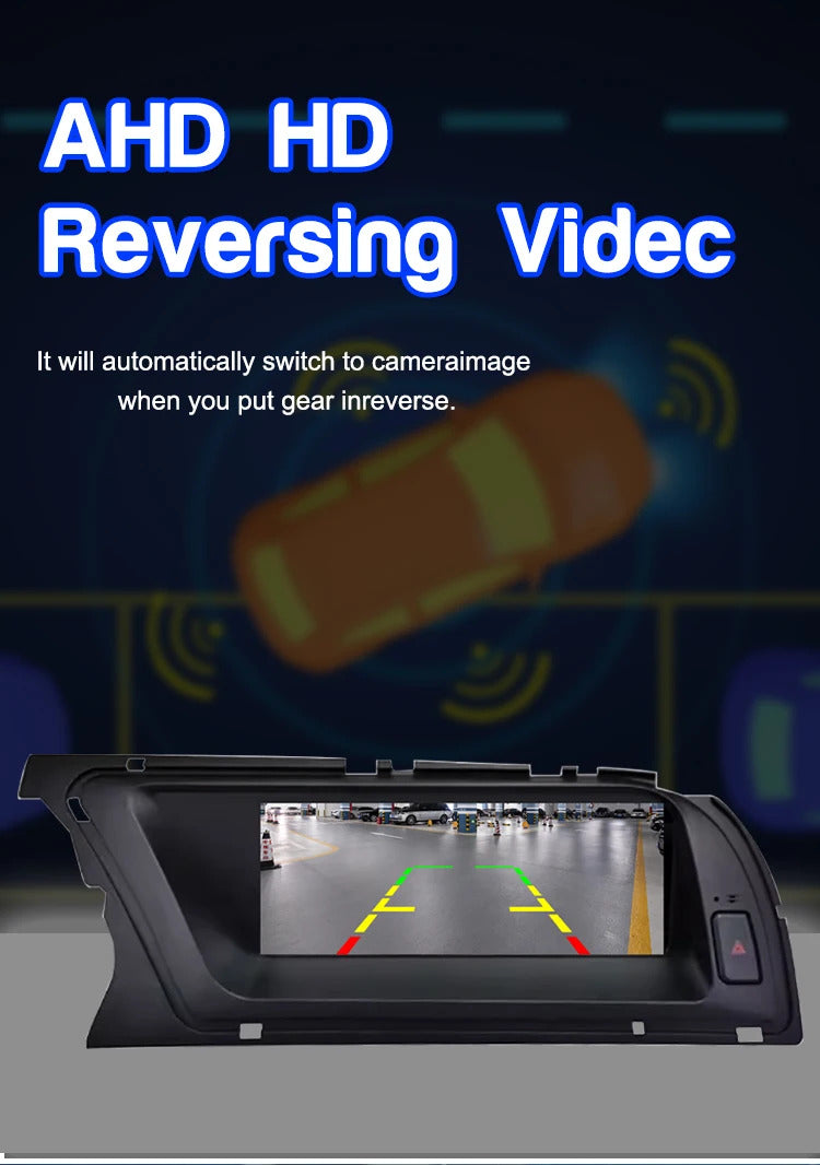 Krando 8.8 Inch DVD Multimedia Player For AUDI A4/A4L/A5 2013-2016 GPS Navigation CarPlay HD Touch Screen Head