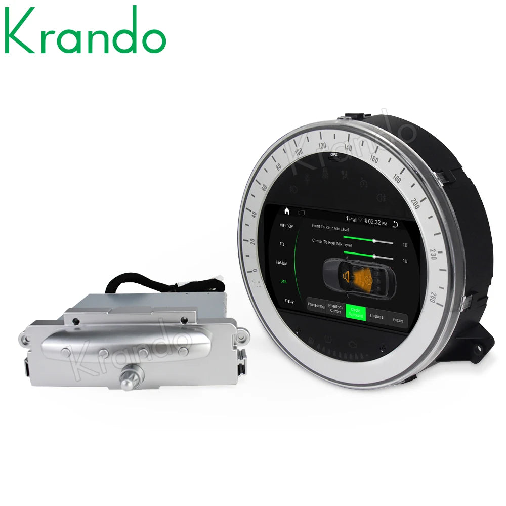 Krando 7" Android car radio gps stsereo For BMW Mini Cooper R56 R60 2007 - 2015 head unit navigation multimedia sytem carplay android auto