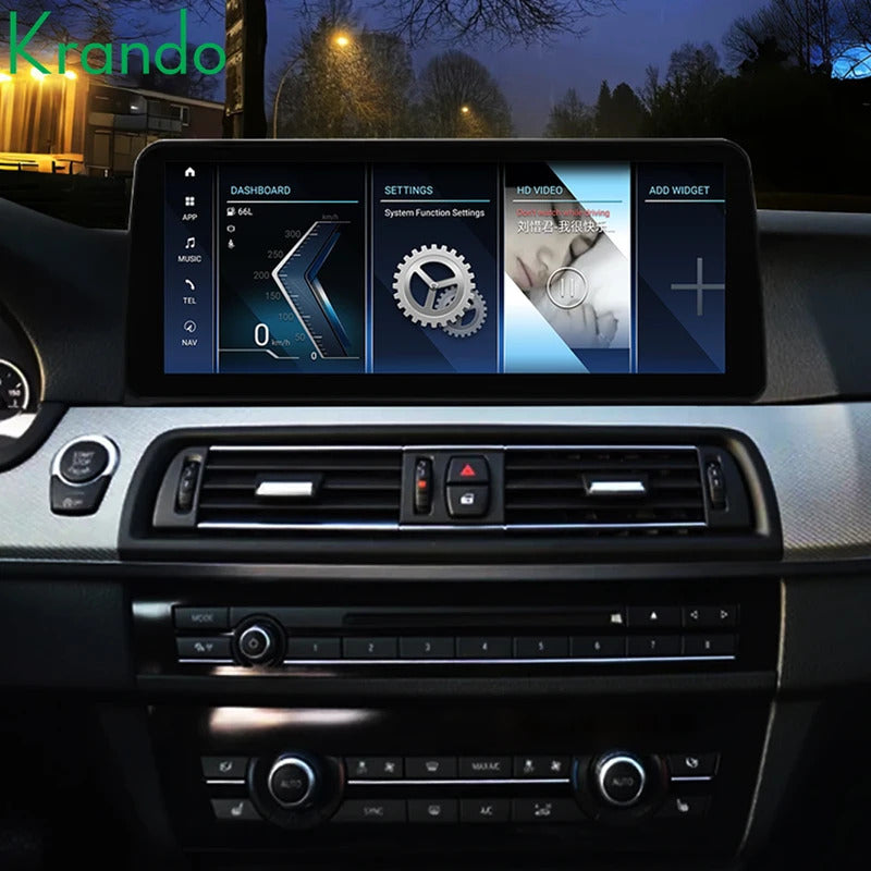 Krando 12.3'' Android Car Multimedia Radio For BMW 5 Series F10/F11 2011-2016 DVD Video Player Stereo Auto GPS Navigation