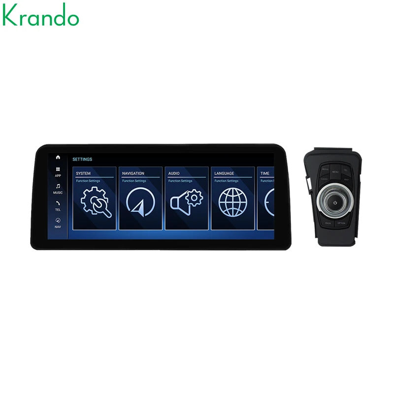 Krando 12.3'' Car Rad DVD Android For BMW 3 SeriesE90/E91/E92/E93/M3 2005-2012 Car Multimedia GPS 4G autoradio Player Stereo