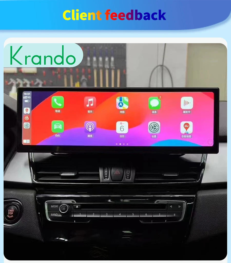 Krando 14.9 Inch Android Auto NBT System For BMW 2 Series F45 MPV 2013-2016 Stereo Multimedia Player GPS Navigation carplay
