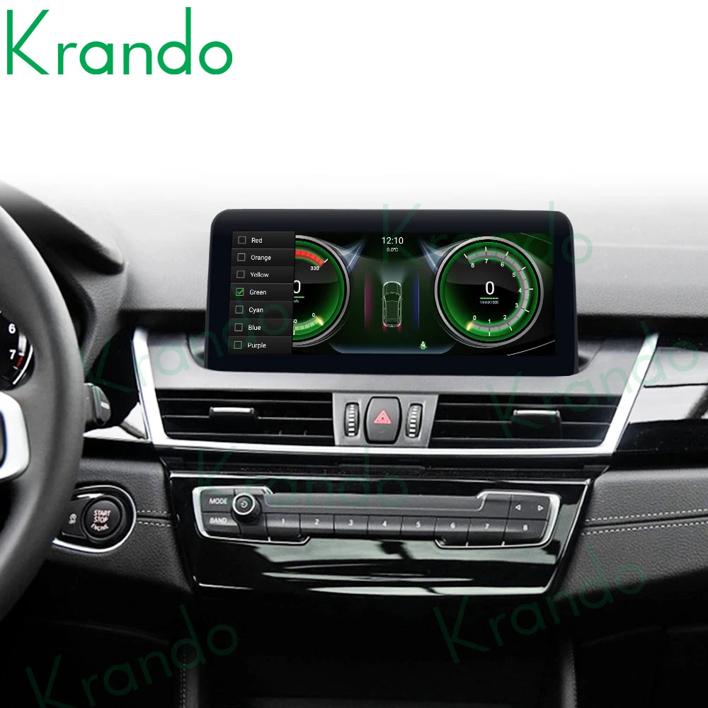 Krando 10.25'' car head unit For BMW 1 Series F20 F21 2 Series F23 Cabrio 2011-2016 android radio gps stereo navigation multimedia carplay android auto RIGHT HAND DRIVE