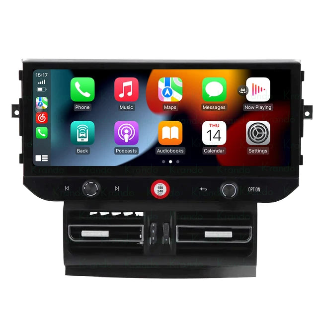 Krando 12.3'' Car Radio GPS For Porsche Macan 2012 - 2016 Android head unit navigation stereo multimedia system carplay android auto 4g sim card