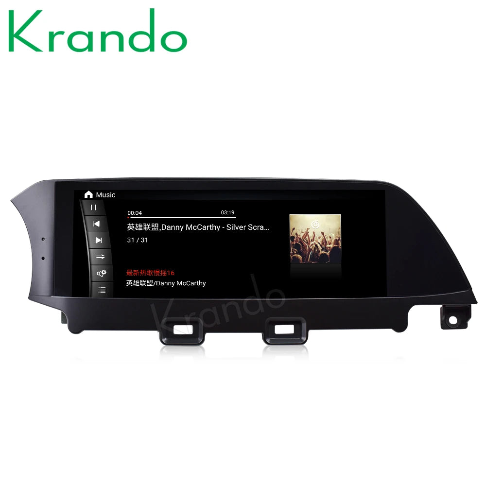 Krando 10.25" Android car radio gps stereo For Alfa Romeo Stelvio 2017-2018 touch screen head unit navigation multimedia Player system Wireless Carplay Wifi 4g