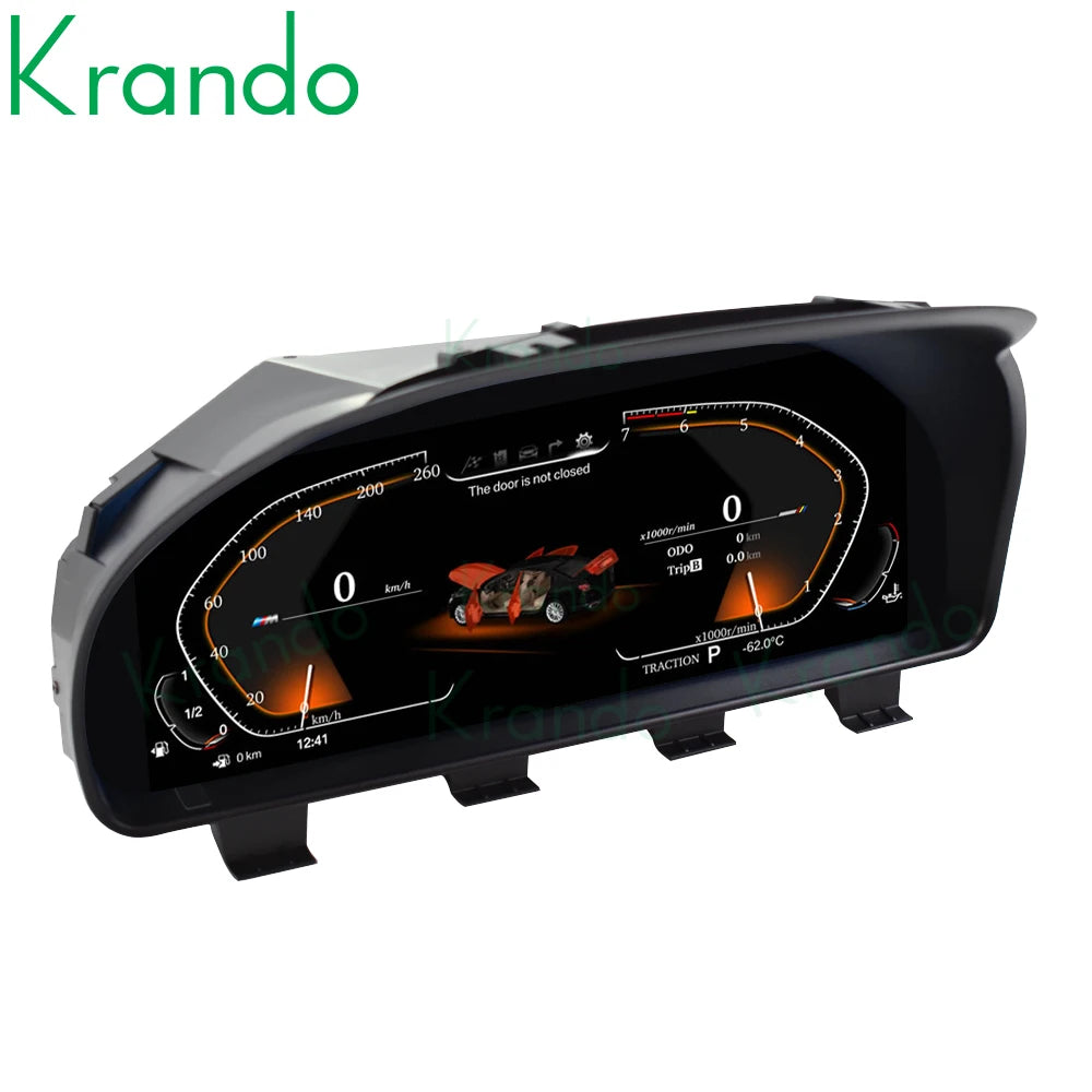 Krando Cockpit For BMW 3 Series F30 F31 F34 F35 GT 4 Series F32 F33 F36 2012 - 2019 Digital Cluster Instrument Smart Speedometer