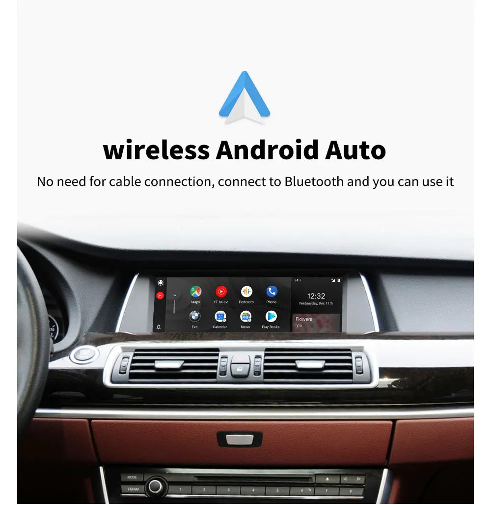 Krando 12.3''Telsa Stereo Multimedia Radio For BMW 5 Series F07 GT 2011-2012 Car Multimedia GPS 4G autoradio Player Stereo