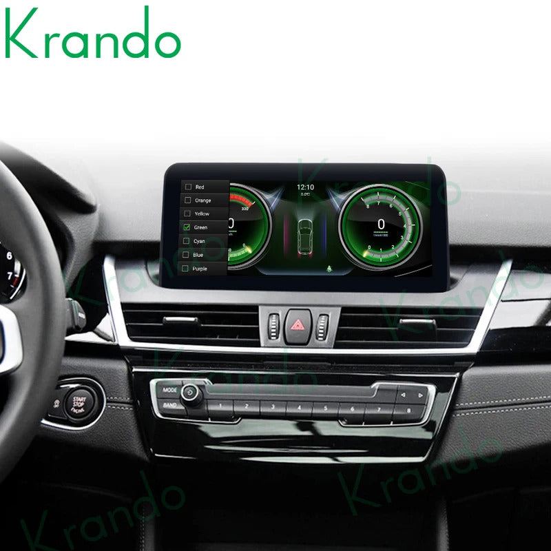 Krando 10.25'' Carplay Android DVD For BMW 1 Series F20/F21 2 Series F22/F23 Car Multimedia GPS 4G autoradio Player Stereo