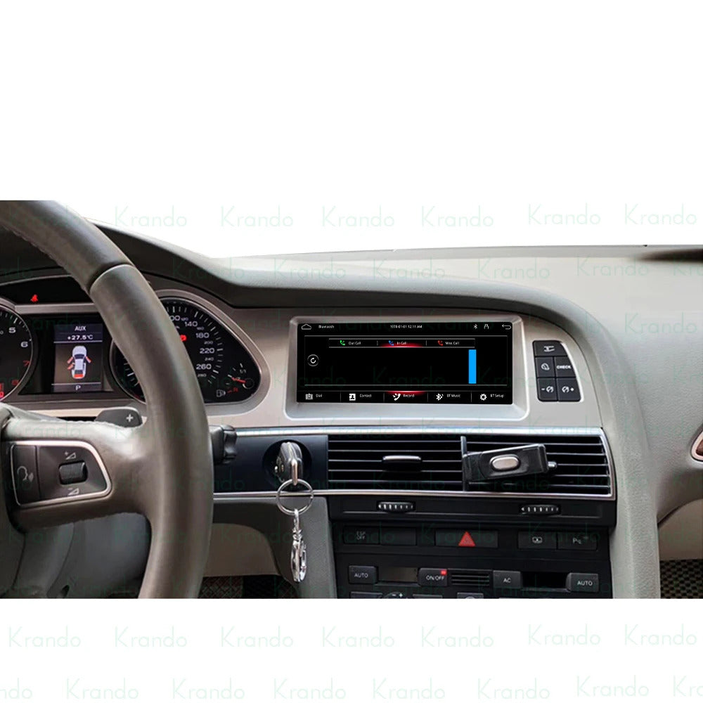 Krando 8.8 Inch Navigation Car Radio For AUDI A6 A6L 2005-2009 Car Multimedia Player Support Wireless Apple Carplay 4g Wireless