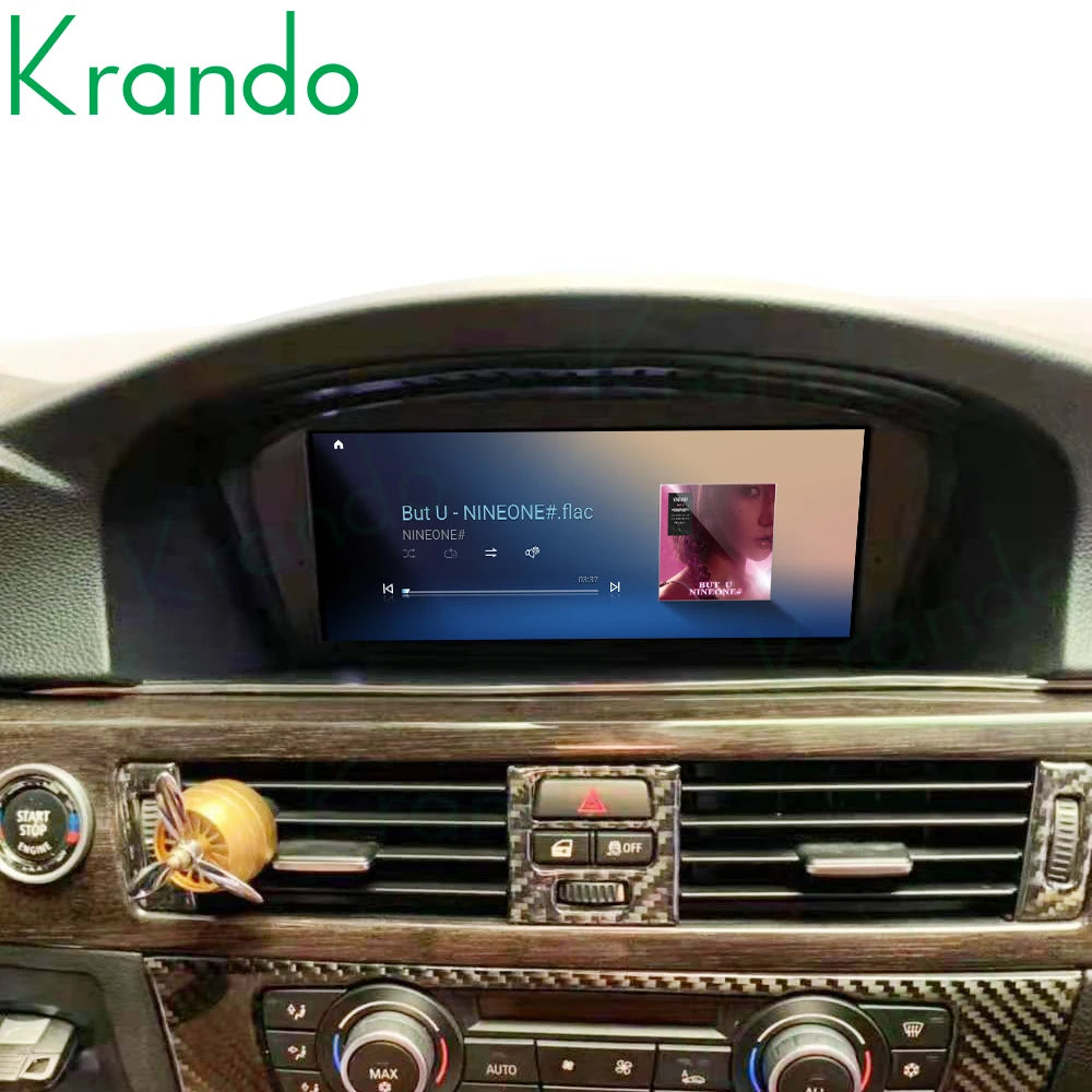 Krando 8.8'' car radio gps stereo For BMW 5 Series E60 3 Series E90 2005 - 2012 head unit navigation multimedia carplay android auto 4g sim card