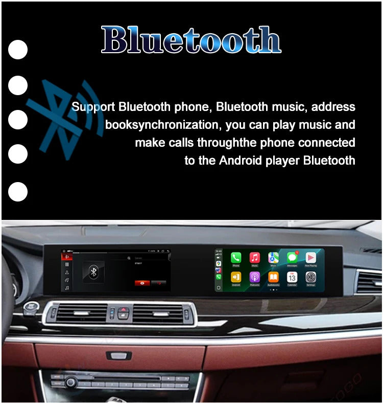 Krando 22 Inch Carplay Android NBT System For BMW 5 Series F07 GT 2011-2018 Stereo Multimedia Player GPS Navigation CarPlay