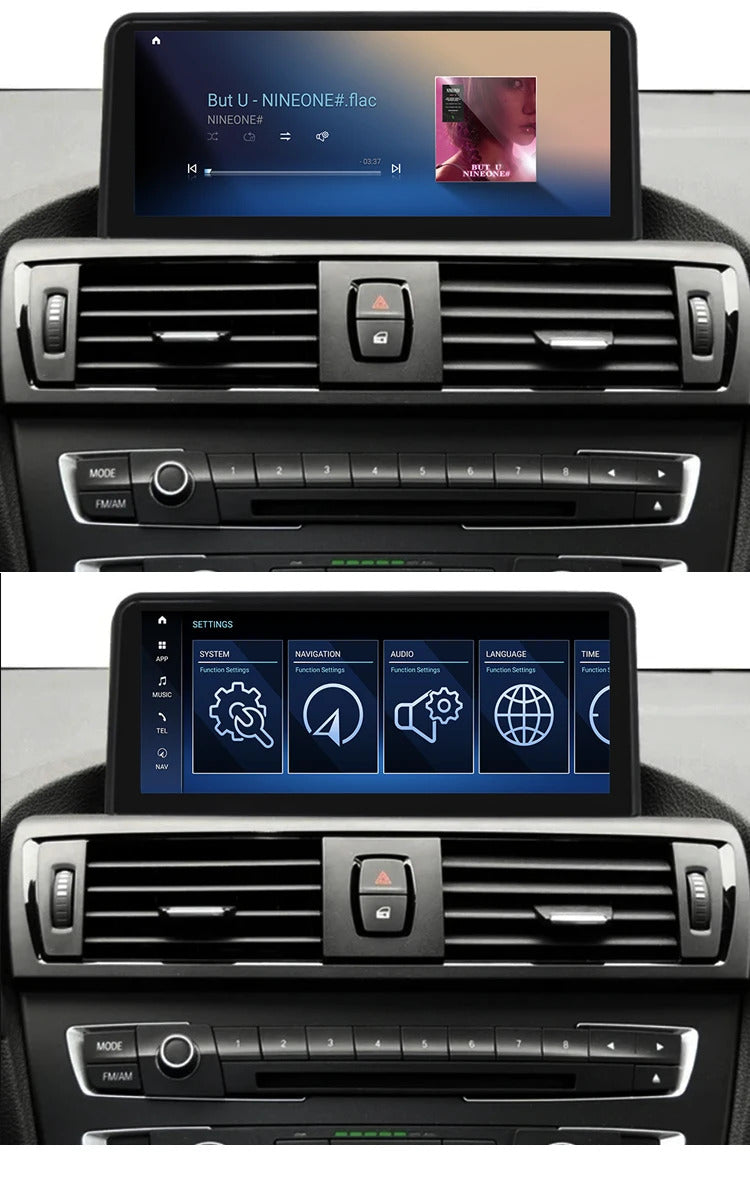 Krando 10.25'' Android Carplay Car Radio Car Multimedia for BMW 1/2 Series F20/F21/F22 F23 2011-2016 GPS Stereo Screen