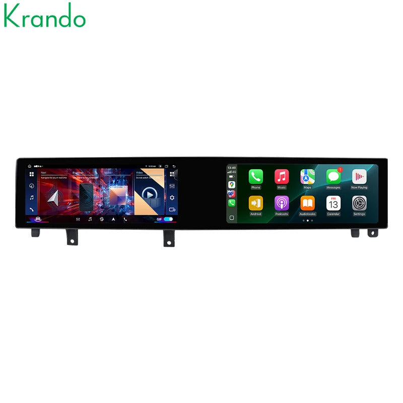 Krando 22'' Multimedia Video Android Auto GPS For BMW X5 F15 F85 X6 F16 X6M 2014-2018 Video Player Stereo Auto GPS Navigation