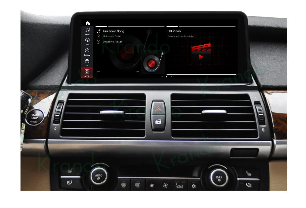 Krando 10.25''  Android Navigation Head Unit Wireless For BMW E53 X5 1998-2006 Player Stereo Carplay 5G