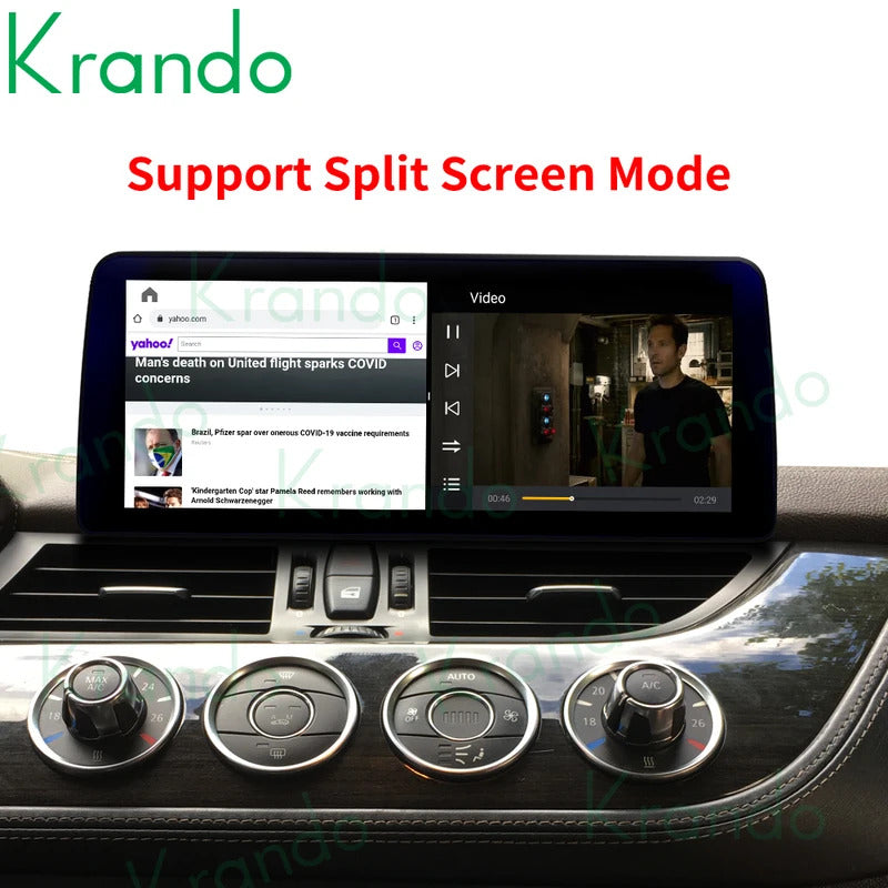 Krando 12.3'' Car Auto Radio Android Navigation For BMW Z4 E89 2009-2016 Video Player Stereo Carplay 5G
