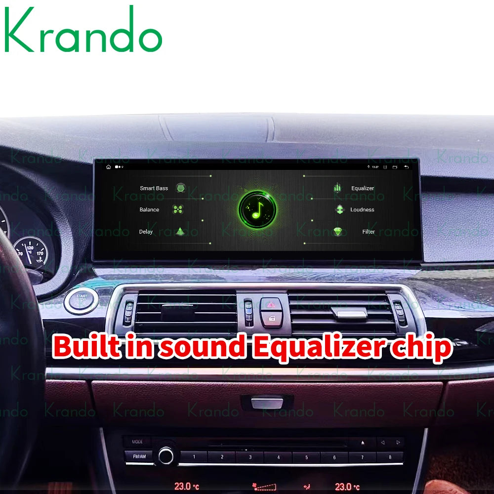 Krando 14.9'' Android Autoradio For BMW 5 Series GT F07 2009 - 2017 car radio gps Multimedia Player Navigation Stereo system android auto carplay playstore