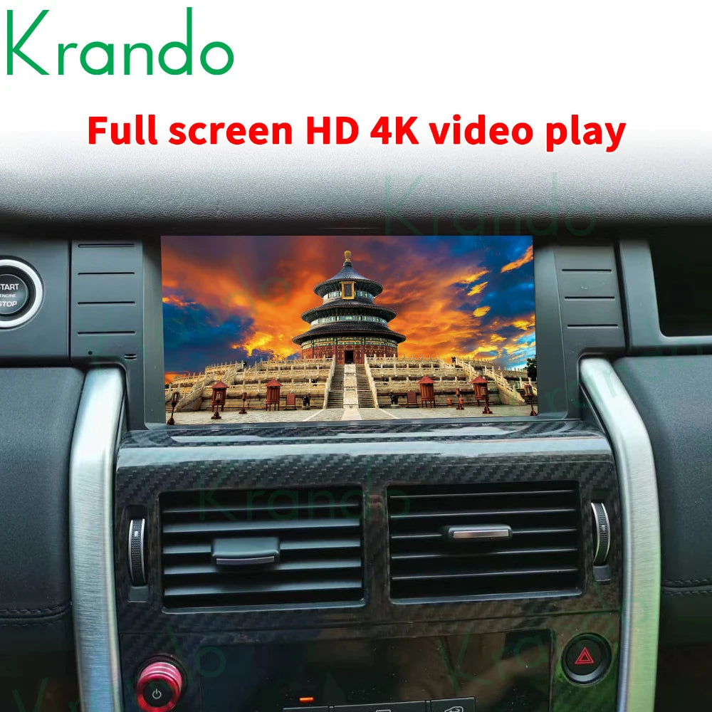 Krando 11.5" Android Car Stereo Autoradio For Land Rover Discovery Sport 2012 - 2019 navigation radio head unit Multimedia Player Wireless Carplay Navi GPS