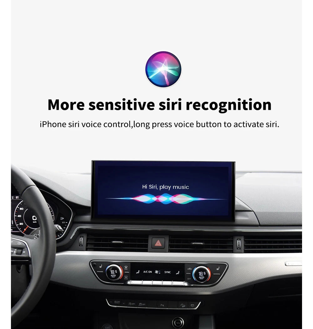 Krando 12.3 Inch Auto GPS Navigation Car Radio For AUDI A4/A4L/A5 2017-2020 Multimedia Player GPS Navigation CarPlay HD Touch