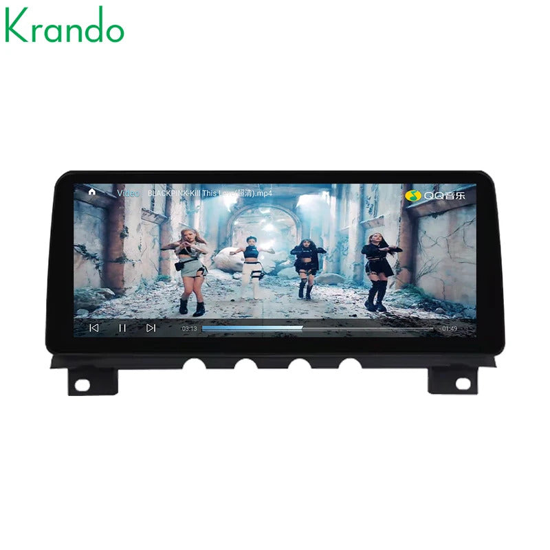 Krando 12.3''GPS Navigation Play HD carplay For BMW 7 Series F01 F02 2009-2015 Car Multimedia GPS 4G autoradio Player Stereo