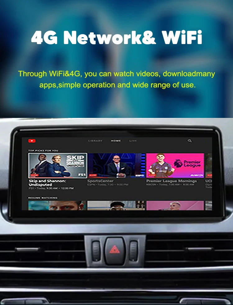 Krando 8.8'' Carplay Navigation Carplay HD Car Radio For BMW 2 Series F45 MPV DVD Video Player Stereo Auto GPS Navigation