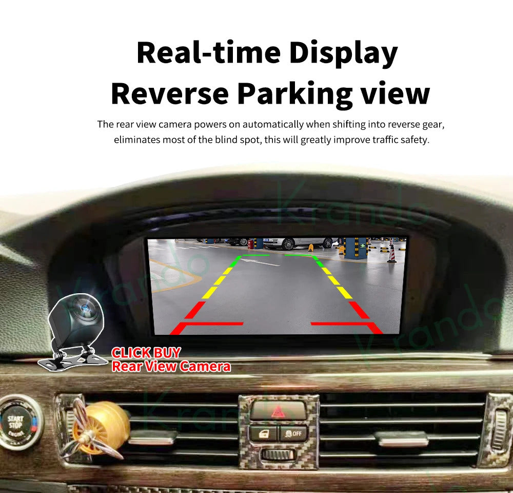 Krando 14.9 Inch Car Radio Android For BMW 3 Series E90 2005-2012 Stereo Multimedia Player GPS Navigation CarPlay Screen Head