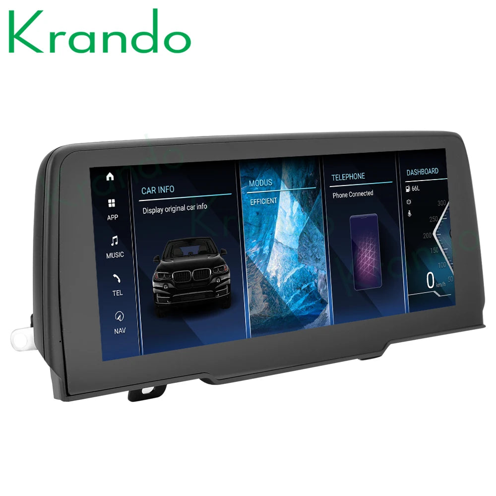 Krando 10.25'' Android Car Radio GPS Stereo For BMW X3 X4 G01 G02 2018 2019 2020 EVO Autoradio Wireless Carplay touch screen headunit Multimedia Navigation system