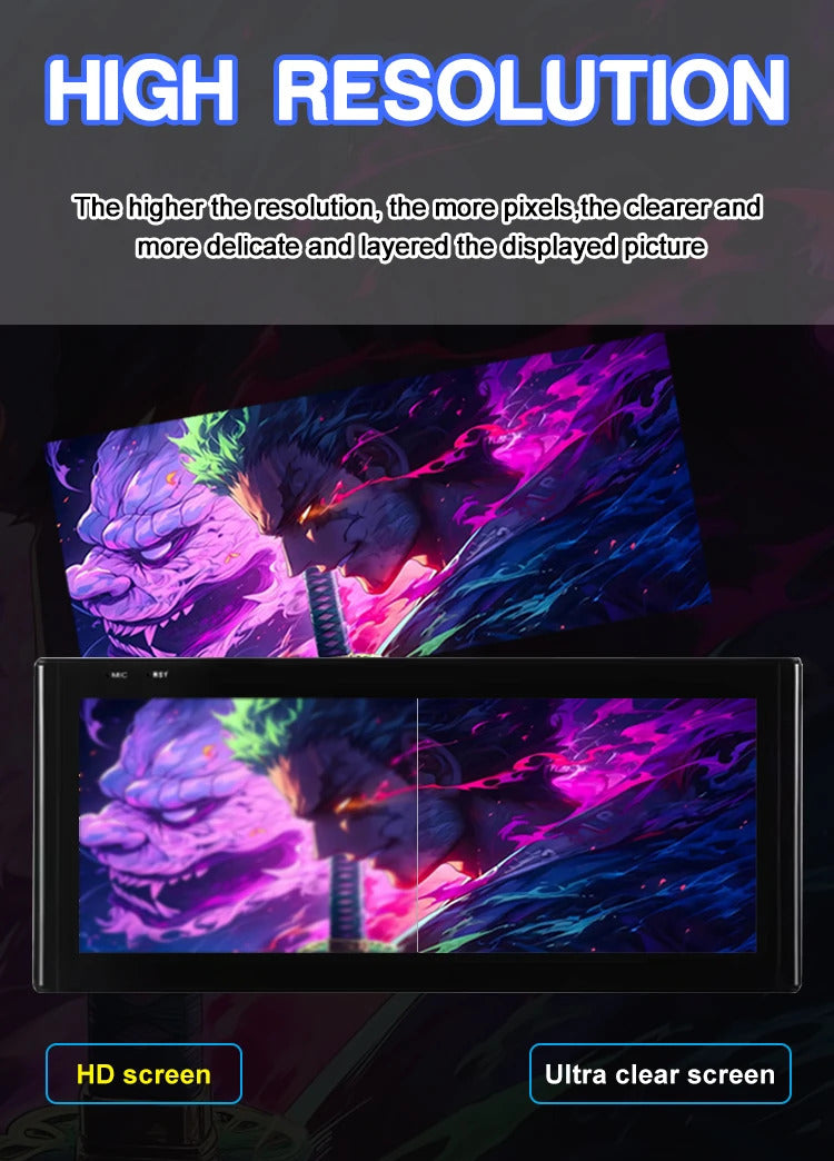 Krando 12.3 Inch Android Auto Radio  Screen For AUDI A3 2013-2020 CarPlay HD Touch Screen Head