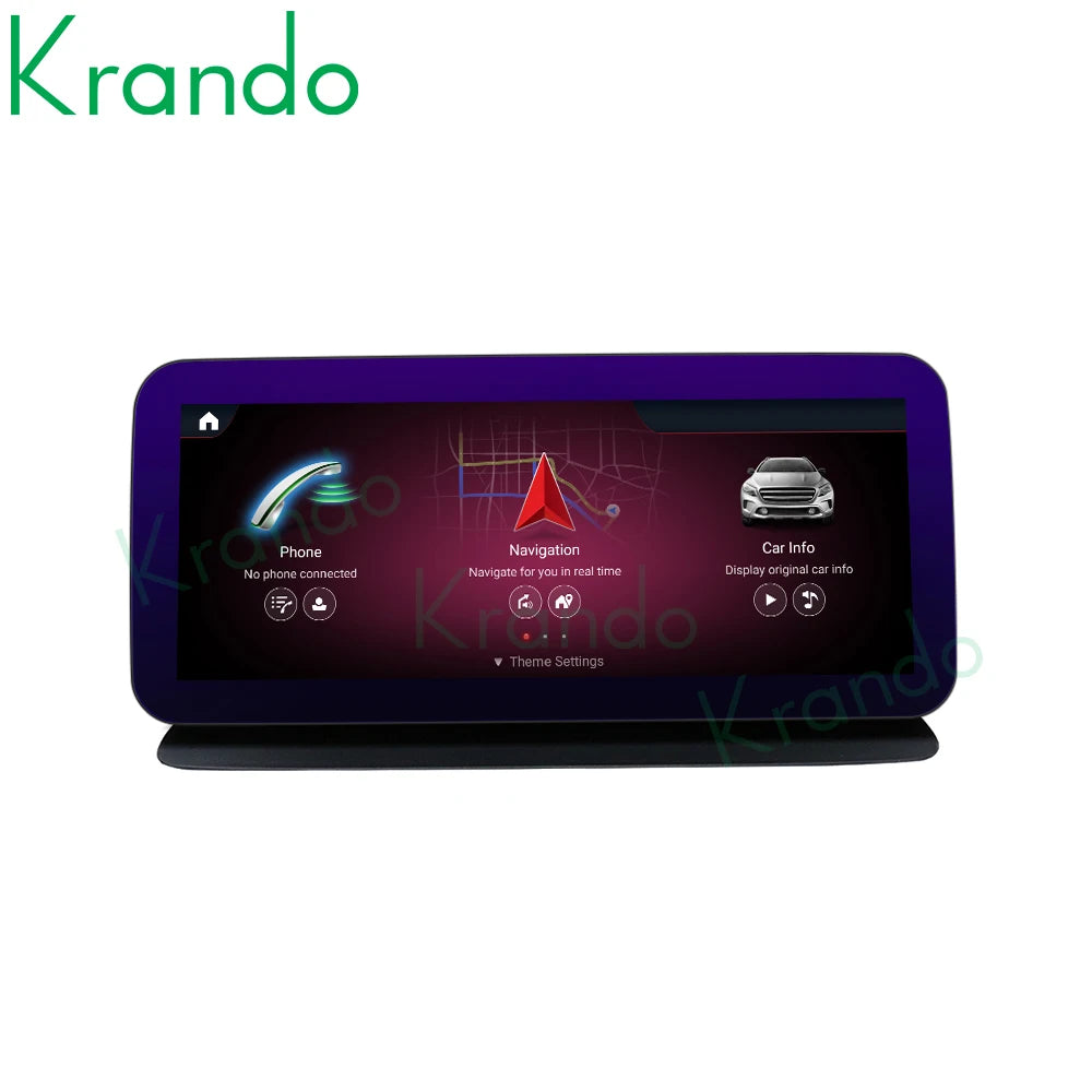 Krando 12.3" qualcomm snapdragon Android Car Radio gps for Mercedes Benz CLS W218 2011-2018 stereo head unit navigation multimedia system carplay android auto