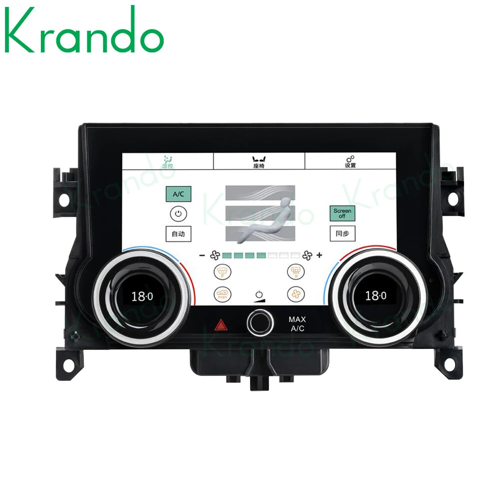 Krando 10.25" Android Car Radio GPS stereo For Land Rover Range Rover Evoque LRX L538 2012 - 2019 navigation multimedia system Harman Bosch AC Screen Wireless Carplay