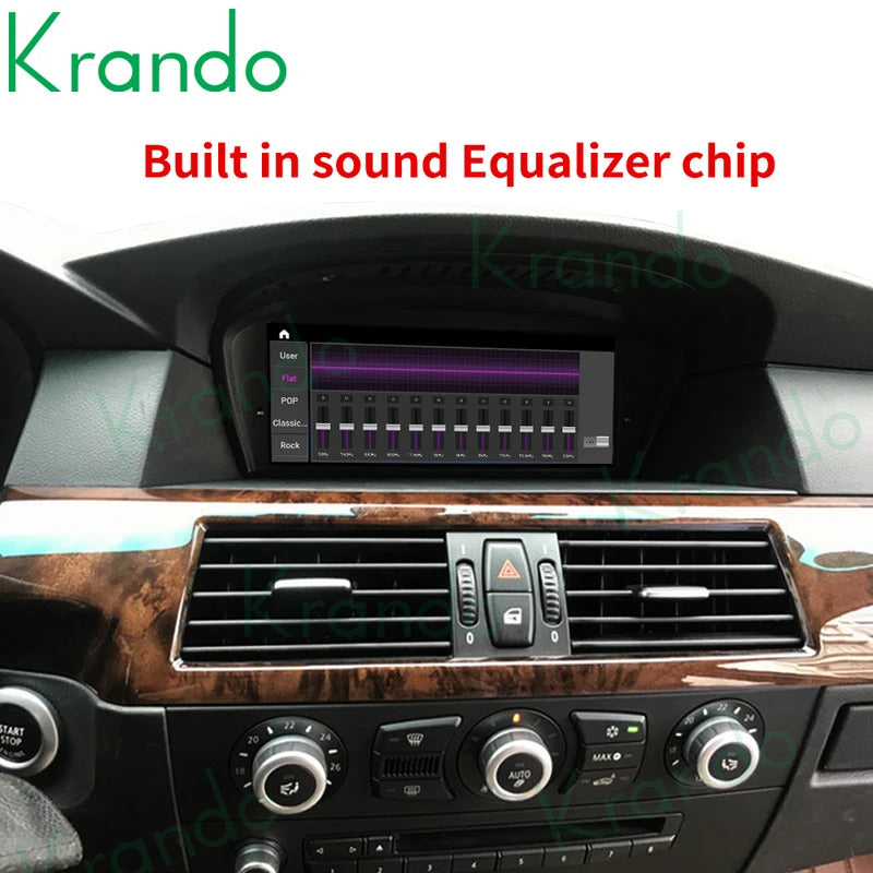 Krando 14.9 Inch Car Radio Android For BMW 3 Series E90 2005-2012 Stereo Multimedia Player GPS Navigation CarPlay Screen Head