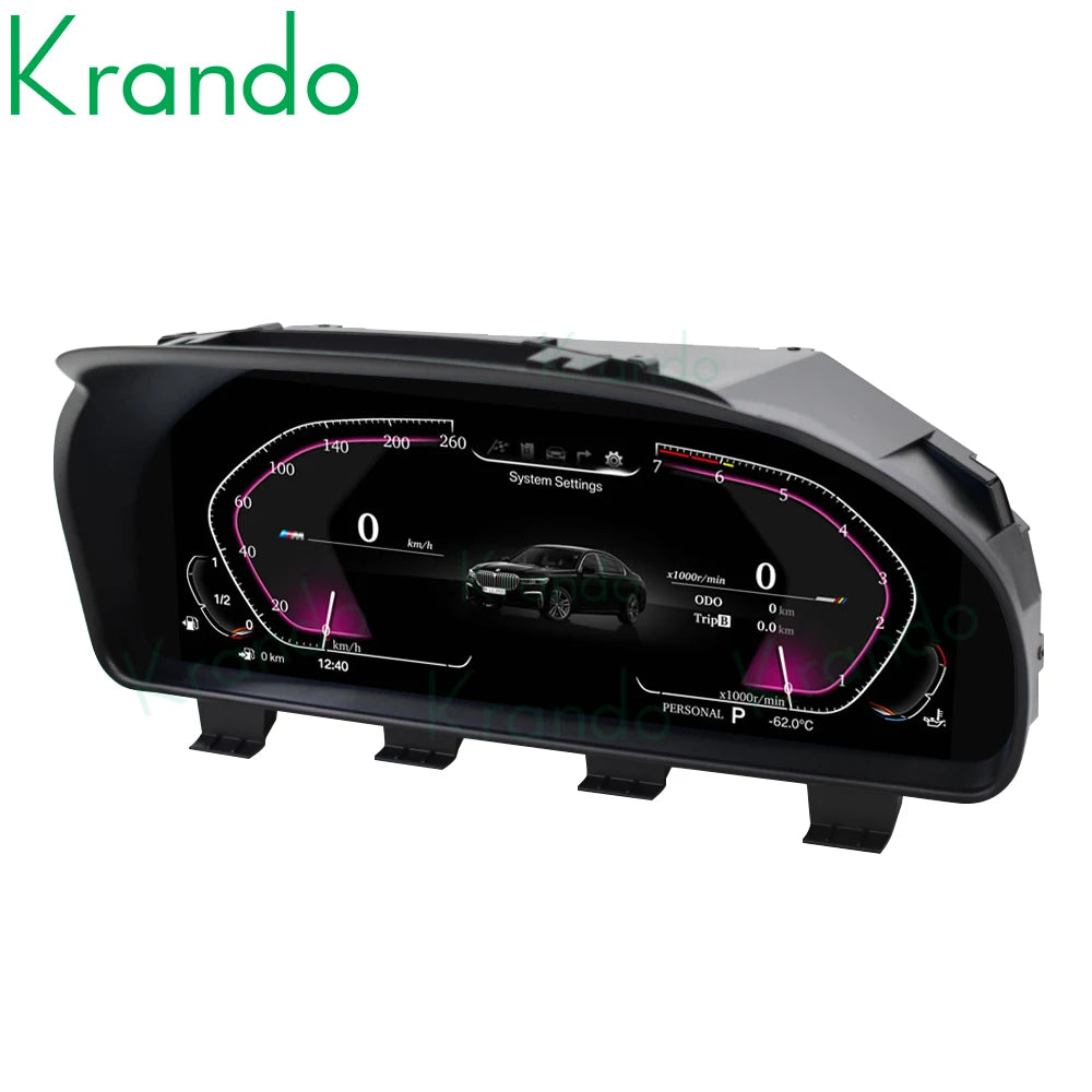 Krando Cockpit For BMW 3 Series F30 F31 F34 F35 GT 4 Series F32 F33 F36 2012 - 2019 Digital Cluster Instrument Smart Speedometer