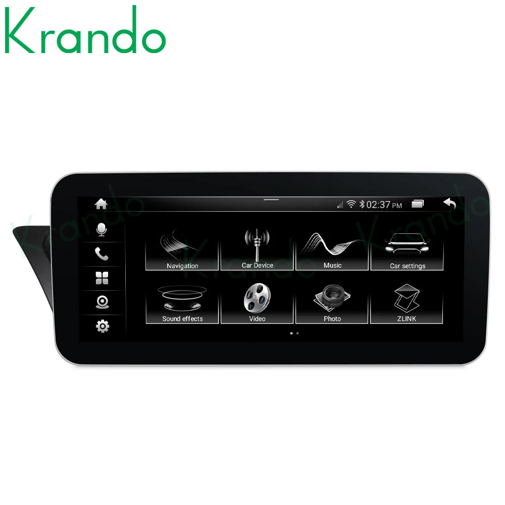 Krando Android 13 10.25'' Car Radio GPS Stereo For Audi A4 A4L B8 A5 2004 - 2008 CD Changer navigation touch screen Wireless Carplay Head Unit Multimedia system