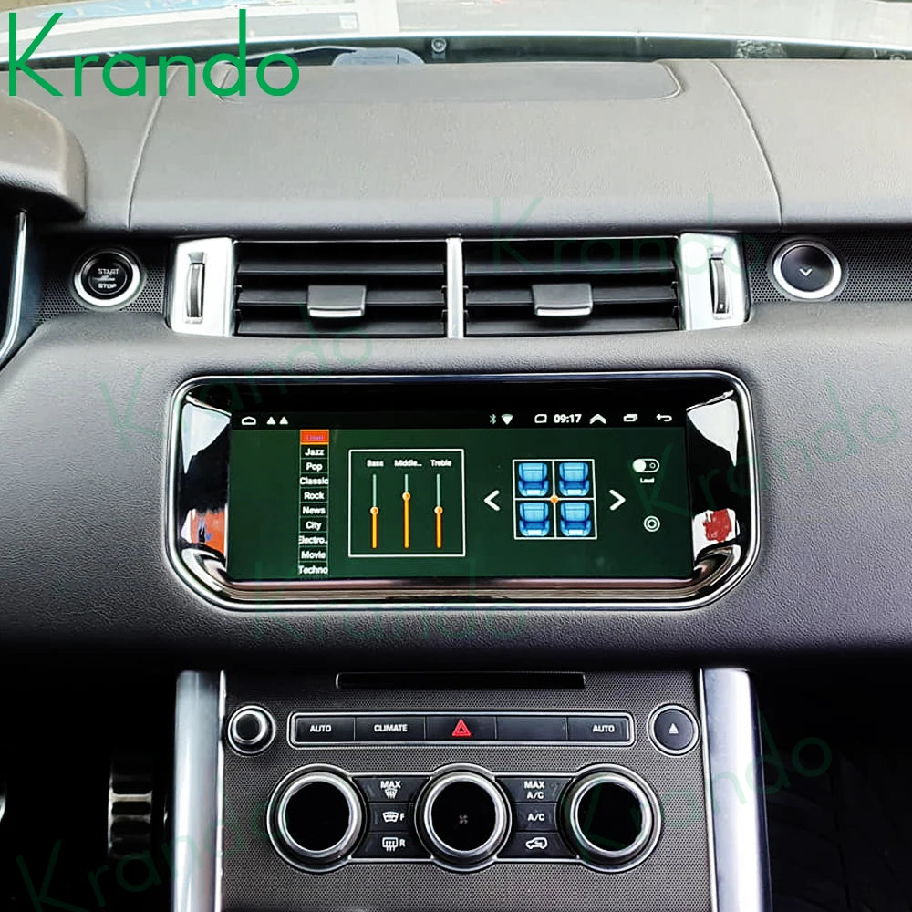 Krando 10.25'' Android 13 Car Radio gps For Land Rover Range Rover Vogue Sport 2012-2019 Navigation Multimedia system carplay android auto playstore