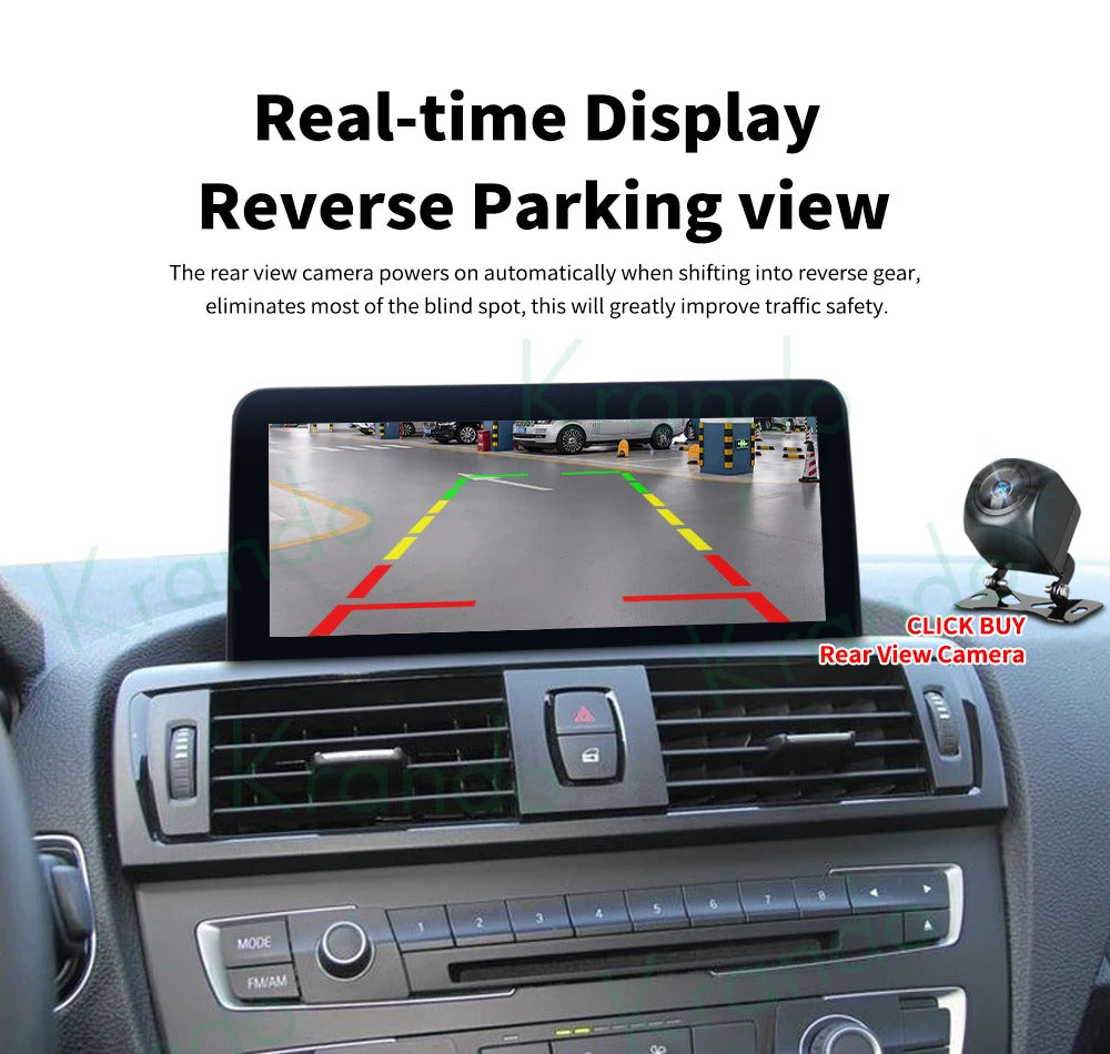 Krando 10.25'' Carplay Android DVD For BMW 1 Series F20/F21 2 Series F22/F23 Car Multimedia GPS 4G autoradio Player Stereo
