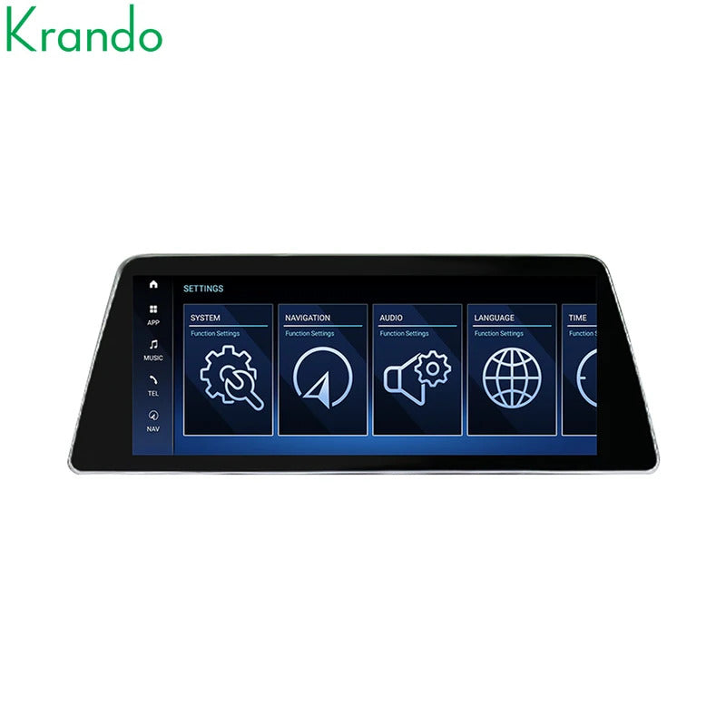 Krando 10.25/12.3 Inch Car Radio Navigation Play For BMW 5 Series G30 2018- Multimedia Player GPS Navigation Screen Head