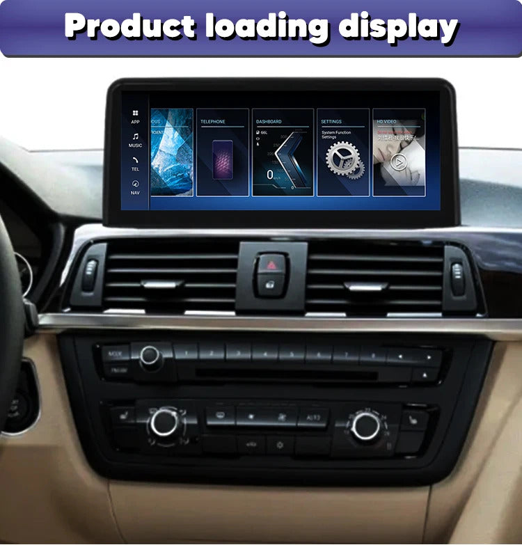Krando 10.25 Inch Navigation NBT System For BMW 3/4 Series F30/F31/F32/F33/F34/F35/F36 Multimedia Player GPS Navigation CarPlay