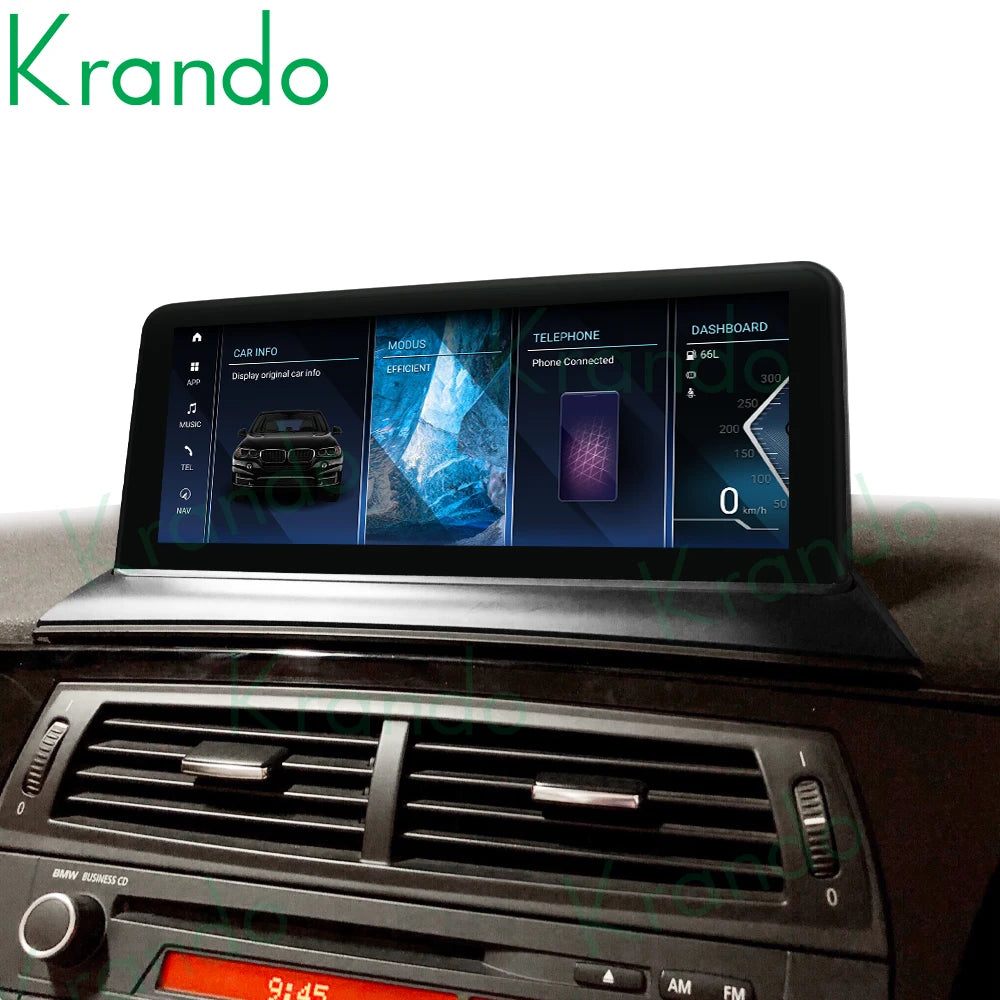 Krando 10.25" Android Car Radio GPS stereo For BMW Z4 E85 E89 2004 - 2018 Navigation head unit multimedia system carplay android auto 4g sim card