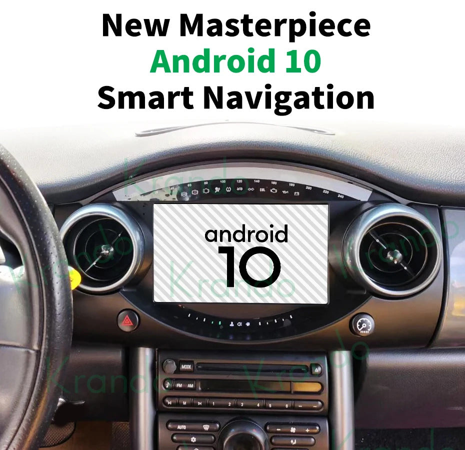 Krando 7 Inch Android  Multimedia For BMW Mini Cooper R50 R52 R53 2000-2007 Auto Radio Stereo Head Unit GPS Navigation