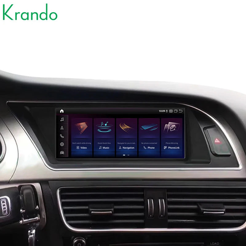 Krando 8.8 Inch Navigation Car Radio Android Auto NBT For AUDI A4/A4L/A5 2013-2016 Carplay 4g Wireless Touch Screen Head Unit