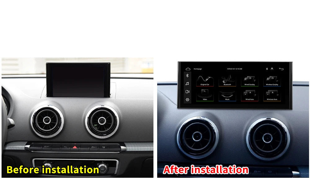 Krando 12.3 Inch DVD Multimedia Video Player Stereo For AUDI A3 2013-2020 GPS Stereo Screen LHD Auto WIFI