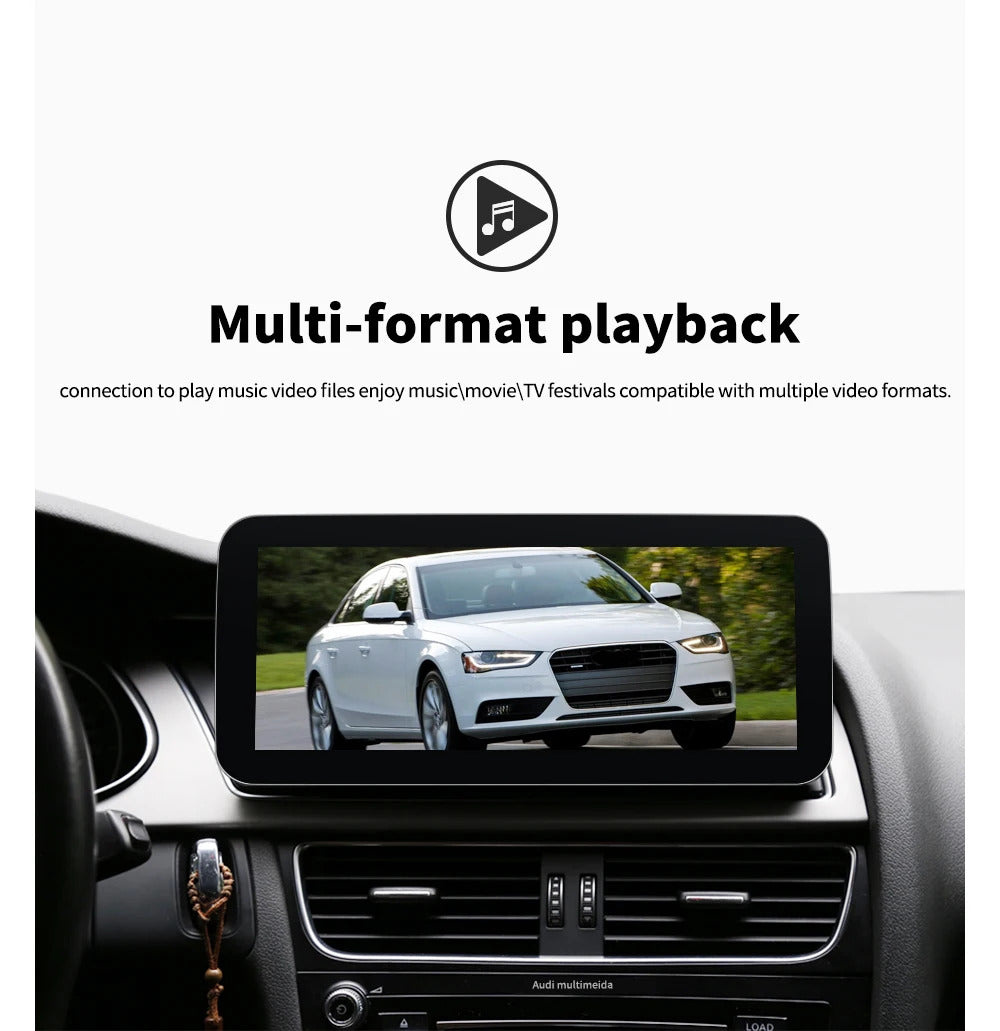 Krando 8.8 Inch Navigation Car Radio For AUDI A6 A6L 2005-2009 Car Multimedia Player Support Wireless Apple Carplay 4g Wireless