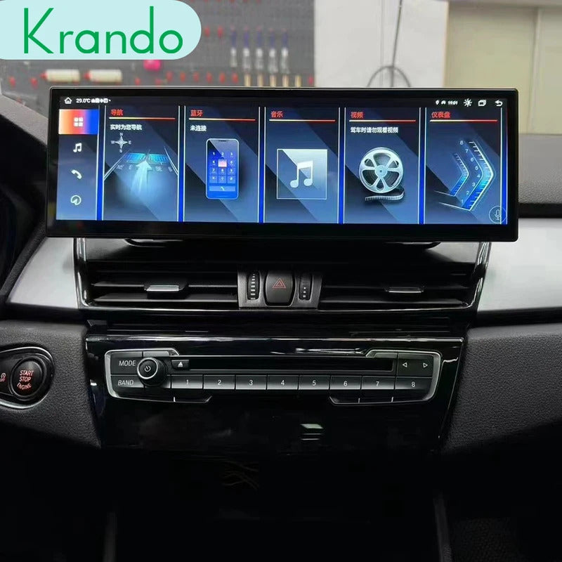 Krando 14.9 Inch Android Auto NBT System For BMW 2 Series F45 MPV 2013-2016 Stereo Multimedia Player GPS Navigation carplay