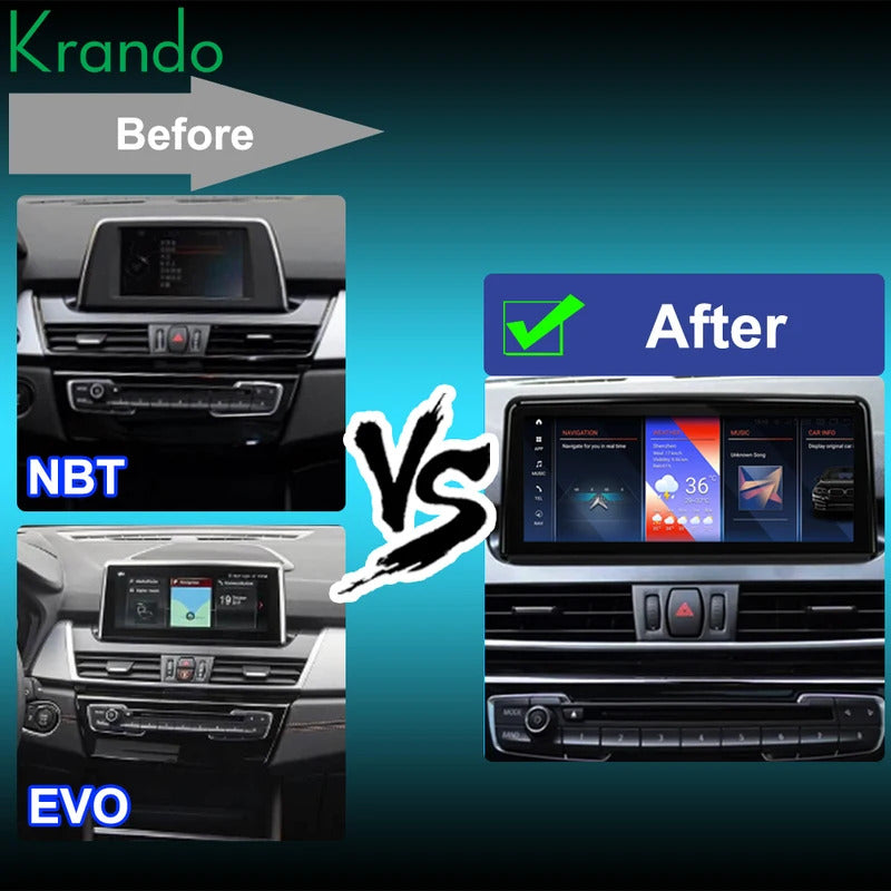 Krando 8.8'' Carplay Navigation Carplay HD Car Radio For BMW 2 Series F45 MPV DVD Video Player Stereo Auto GPS Navigation