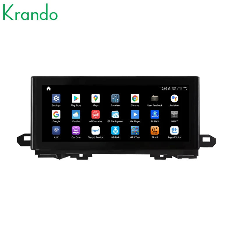 Krando 10.25'' Car Radio Auto NBT System For AUDI Q5/Q5L2018-2020 Wireless CarPlay Android display GPS Head Unit